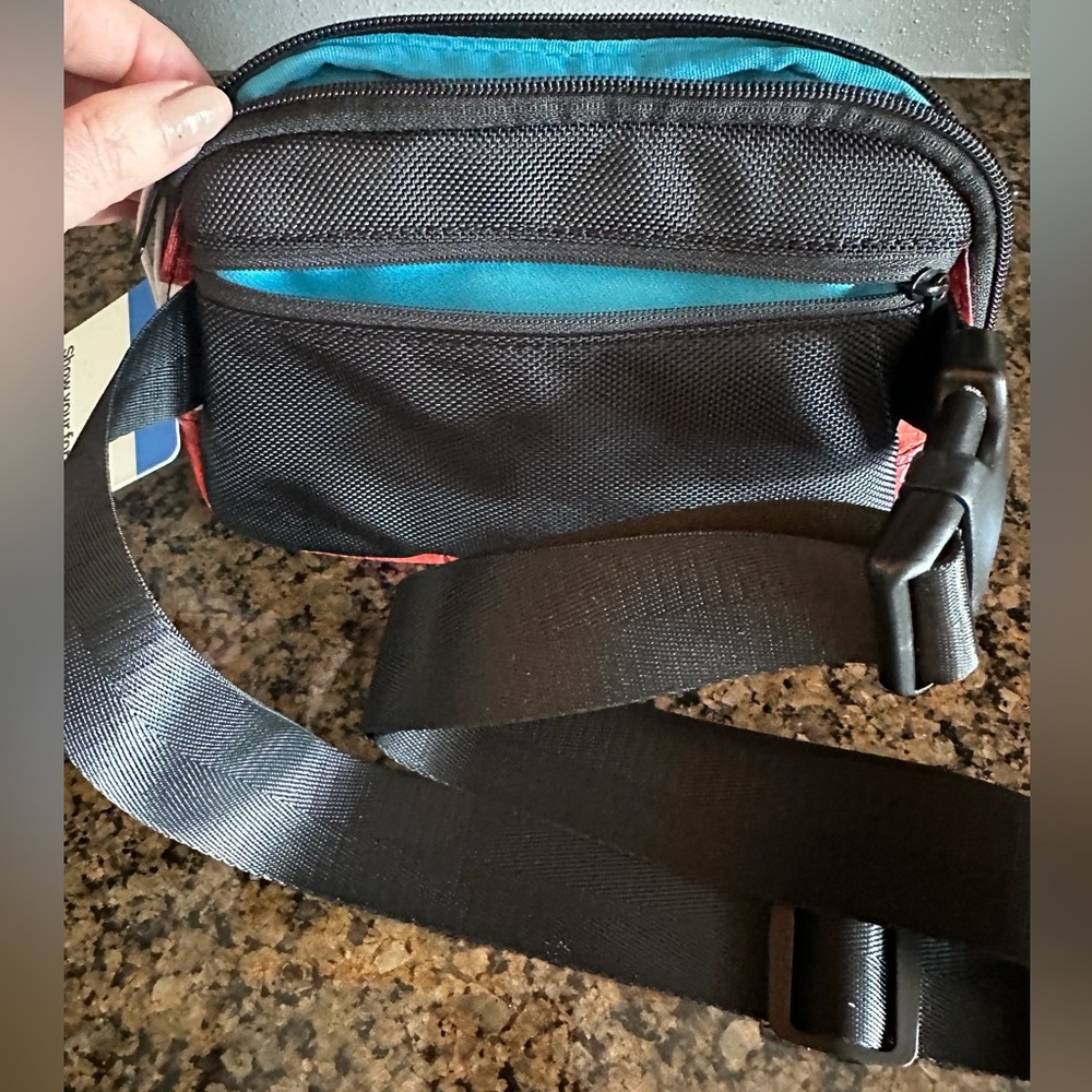 Rareform Small Zion Sling Bag | One-of-a-Kind | Travel Crossbody | Recycled - Picture 2 of 13